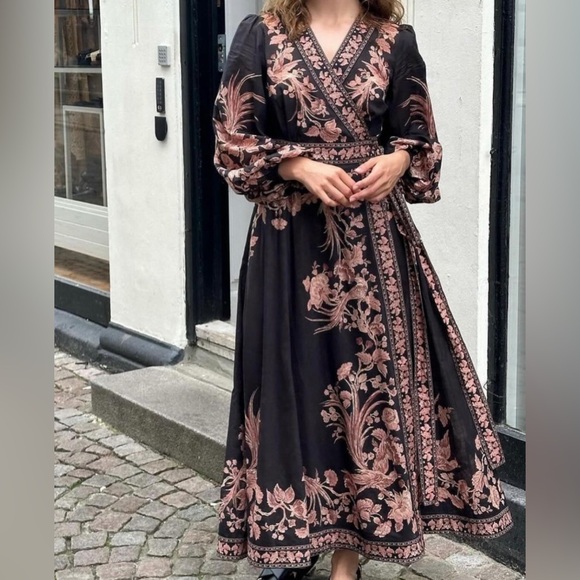 ZIMMERMANN Waverly Wrap Cotton Maxi Dress - Picture 5 of 16